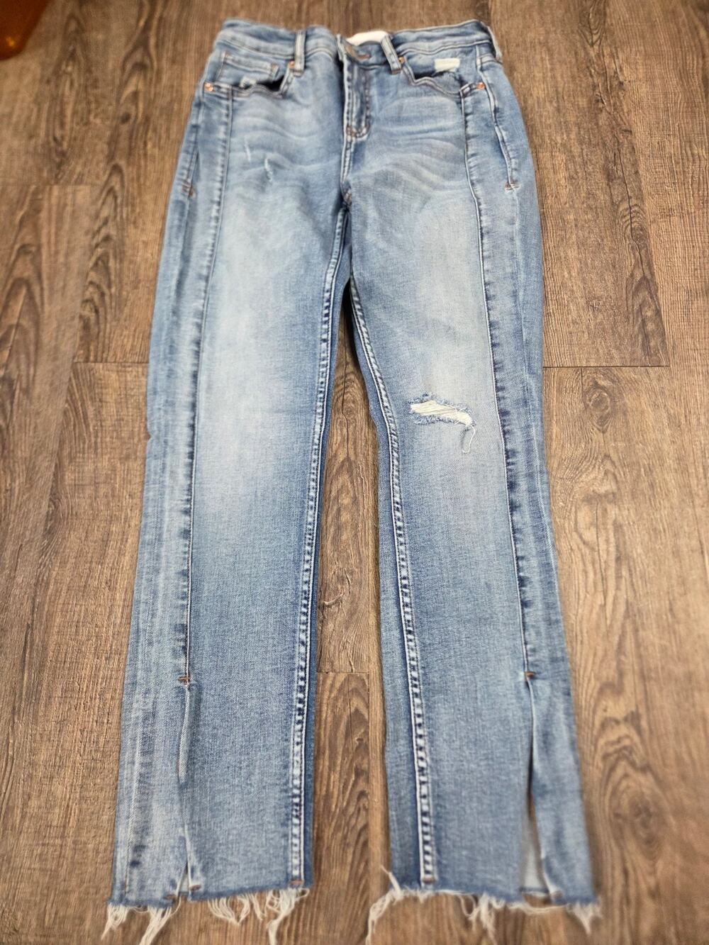 Dear John BLAIRE STRAIGHT LEG JEAN Distressed Size 28